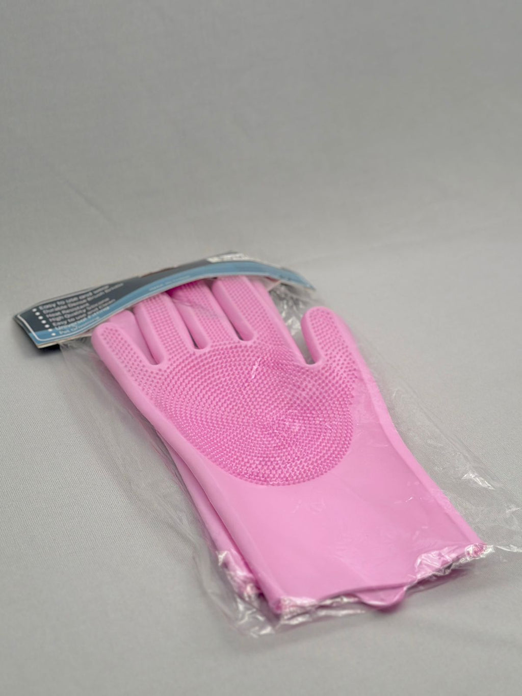 Silicone Dishwashing Cleaning Gloves with Scrubber   ( BUY 1 PAIR GET 1 PAIR FREE )